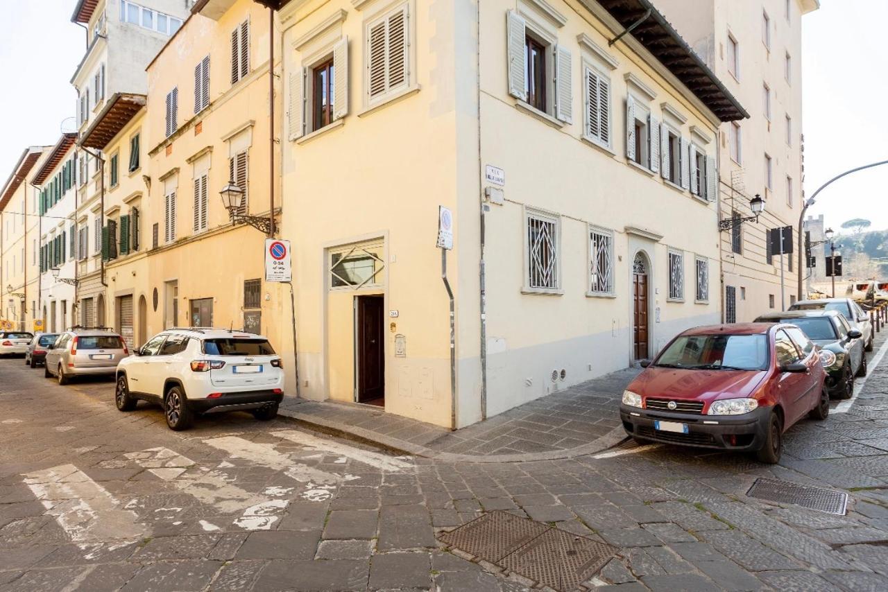 Cozy Classic Italian House Near Santa Croce, On The Lungarno Leilighet Firenze Eksteriør bilde